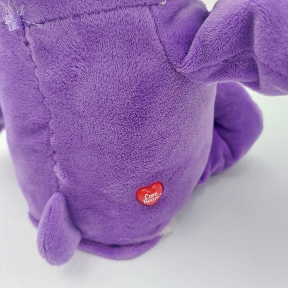 Purple Lollipop Care Bear Talking Battery Operated 14" - Picture 6 of 7